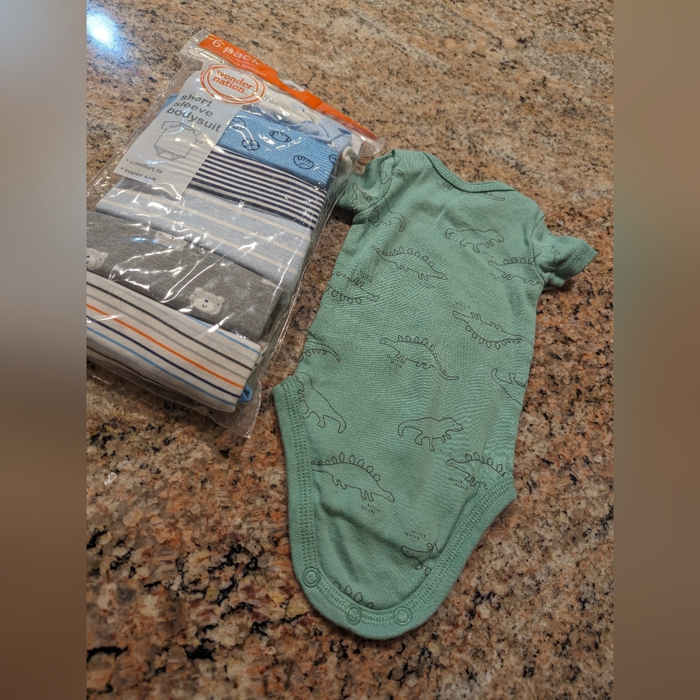 Short sleeve body suits for baby Wonder nations